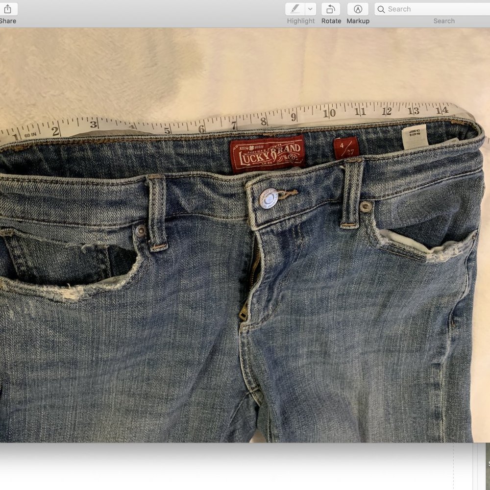 Lucky Brand 4/27 Jean